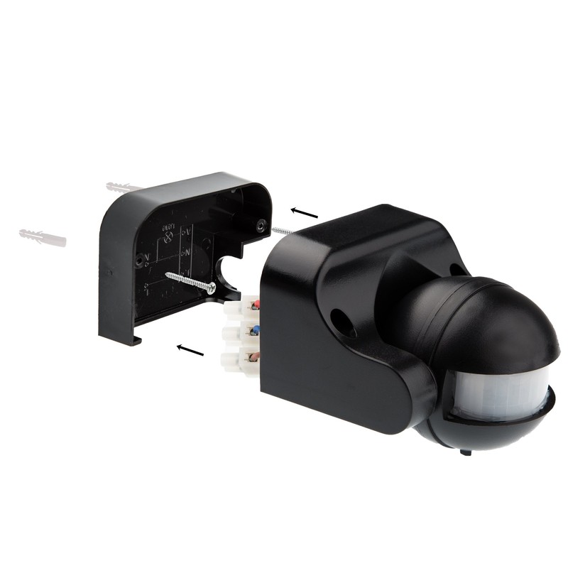 HUBER Motion 2 Infrared Motion Sensor 180° Indoor/Outdoor Motion Sensor