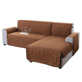 YUEANG Sectional Couch Covers L Shape Couch Cover for Dogs, Reversible Sofa Slipcover Pet Cat Scratch Furniture Protector Cover