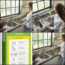 Affresh 2x Affresh Disposal Cleaner CITRUS SCENT Tablets 3-Pack NEW 6 Tablets Total