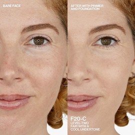 Smashbox Always On Foundation with Hyaluronic Acid, Medium-To-Full Coverage, Evens Skin Tone with a Natural Finish, 1.01 fl. oz., F20C