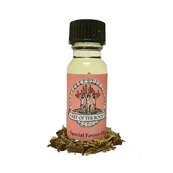Special Favors Oil 1/2 oz | Petitions, Invocations, Saints, Deities, & Blessing Rituals | Hoodoo Voodoo Wiccan Pagan