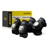 Set Juego 4 Piezas Rodilleras Y Coderas Iron Racing Unitalla