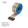DMiotech 1 Pack 16 Pins IDC Flat Ribbon Cable 148
