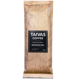 TAIVAS COFFEE Delicious Caffeinated Beans 7.1 oz (200 g), For Pregnancy and Nursing, Chemical-free, Cuts 99.9% Caffeine in Deep Roasting