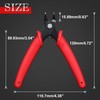 GOLD DEER 5-Inch Diagonal Cutting Pliers Precision Mini Flush Cutters