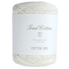 Yokota DARUMA Trad Cotton 100% Wool Yarn Col.2 0.9 oz