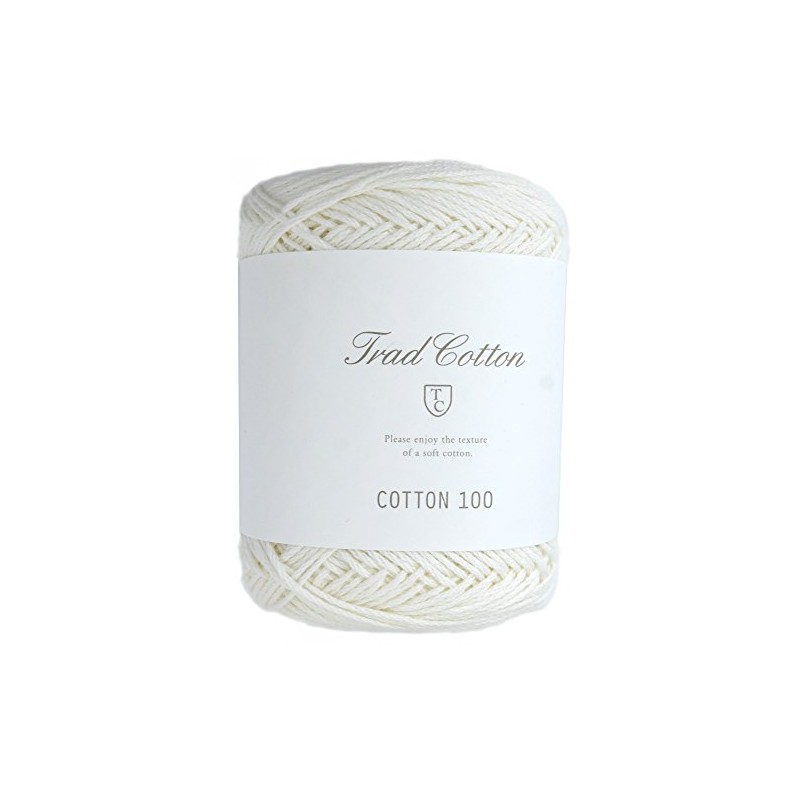 Yokota DARUMA Trad Cotton 100% Wool Yarn Col.2 0.9 oz