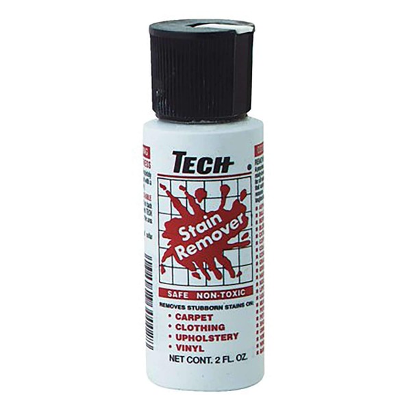 TECH Stain Remover - Effective Stain Remover for Carpet, Clothing, Laundry, Upholstery and Other Washable Fabrics (2 oz)