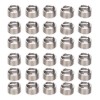 Generic Insertos Rosca 50 Piezas Tuerca Macho Hembra M10x1.25 1d