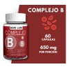 Complejo B 60 Cápsulas Suplemento Alimenticio Bdm Lab Sabor Sin