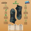BAMBOS Eco Touch Men's Athletic Ankle Socks for Running &