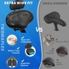 Noseless Bike Seat Cushion for Men & Women - Extra