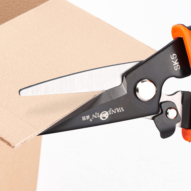 VANJOIN Universal Scissors, High Hardness Scissors, Pruning Tool, Multi-Purpose Multi-functional