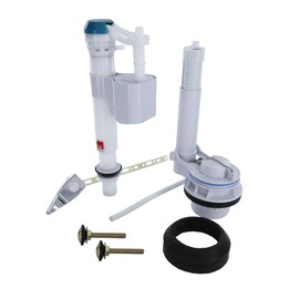 Danco 12094 Complete Toilet Repair Kit for 2-inch Flush Valve Toilets, Fix Running, Noisy and Leaky Toilets