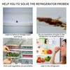 6 Pcs Refrigerator Drain Hole Remover Cleaning Brush Tool Kit,