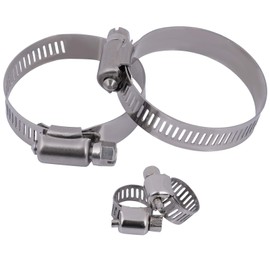 cciyu 2331 Radiator and 8MM-10MM,30MM-50MM Hose Clamp Replacement for 2003-2006 For Subaru for Baja 2.5L 2000-2004 For Subaru for Legacy 2.5L 2000-2004 For Subaru for Outback 2.5L