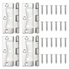 Non-Mortise Butterfly Hinges 4 Pack Heavy-Duty