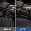 Car Seat Gap Organizer with Cup Holder – PU Leather