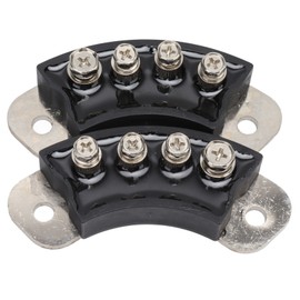 1 Pair 4 Terminals Generator Rectifier Semiarc Rotating Rectifier Bridge Module for Current Adjustment