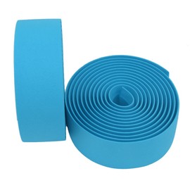 KINGOU Light Blue EVA Road Bike Handlebar Tape Cycling Bar Tape Wraps - 2PCS Per Set