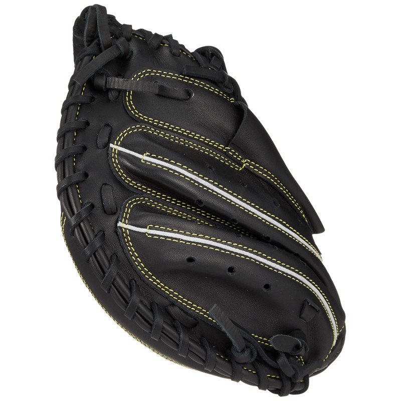 Zett BJCB74512 Boys Soft Baseball Catcher's Mitt, Soft Steer for
