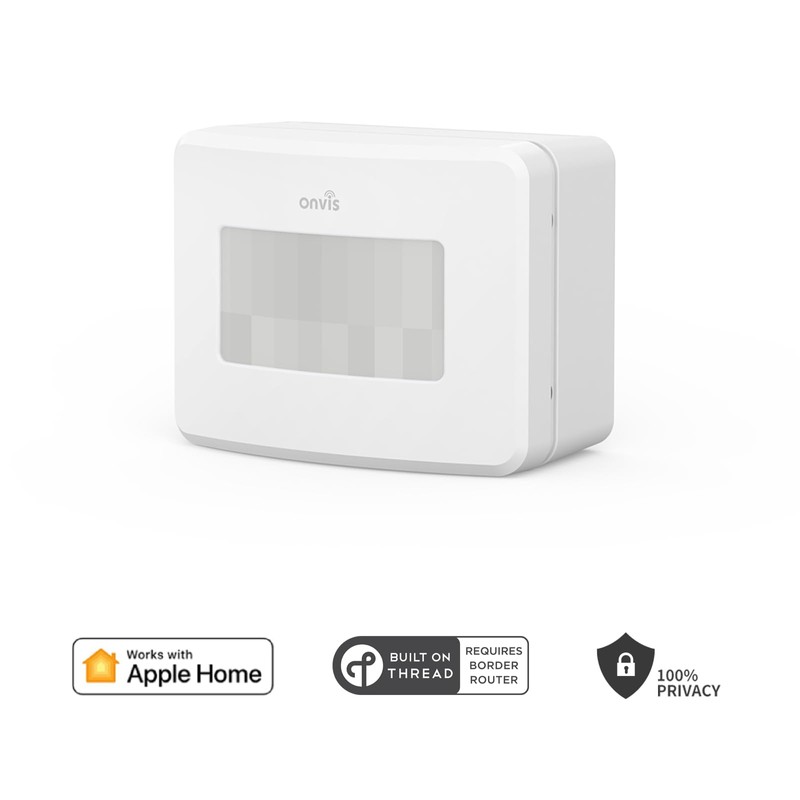 Onvis Motion Sensor for Apple HomeKit, PIR Motion Detector with
