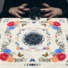 Zeizafa Tarots Tablecloth Eye Moon Pattern Altars Cloth Divinations Card