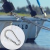 SYDARSYN Fire Brigade Carabiner Hook 12 x 140 mm Stainless