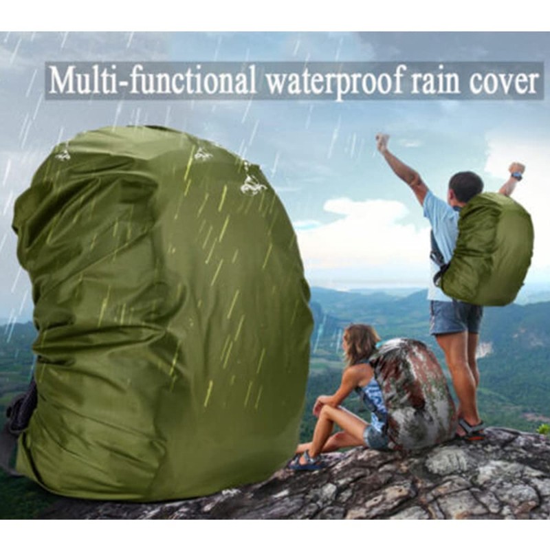 SINAIRSOFT Backpack Rain Cover 50L-56L waterproof sunscreen Green