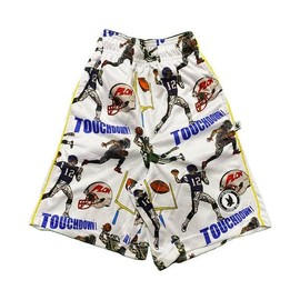 Flow Society Boys End Zone Flow Attack Short White - Football - Athletic - Gym Short