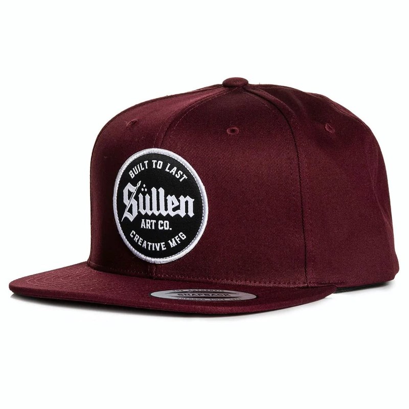 Sullen Art Collective Industry SCA3787 Limited Edition Snapback Skull Flat