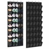 Over-the-Door Shoe Organizer for Space-Saving Storage – Foldable Mesh Pockets