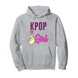 Kpop Girl Korean Pop Music Gift K-Pop Kdrama Teens Pullover Hoodie