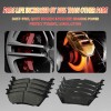 SIPAUTEC Carbon-Fiber Ceramic Brake Pads For Chevy Traverse GMC Acadia