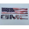 EmblemsPlus 2019-2025 GMC Sierra American Flag Front Grille Emblem Overlay