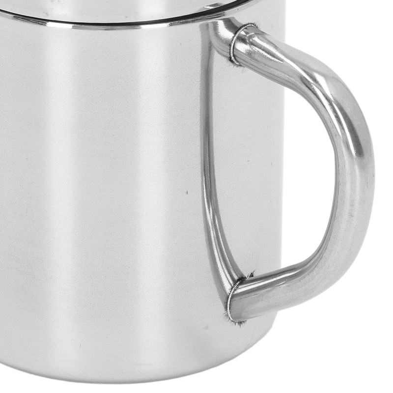 Stainless Steel Double Walled Mugs Shatterproof Warm Cold Use Tea
