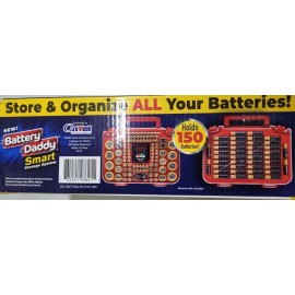 Battery Daddy 2 Qty Battery Daddy Smart Storage System Organizer Double Sided, 150 Capacity