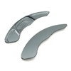 iJDMTOY Gun Metal Grey CNC Billet Aluminum Larger Paddle Shifter