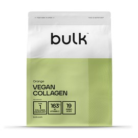 Bulk Vegan Collagen Powder, Orange, 250 g, 31 Servings, Packaging May Vary