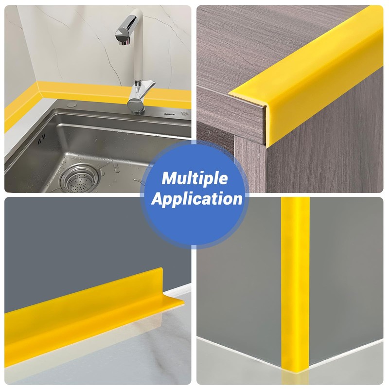 Wall Corner Protector, Peel and Stick Wall Corner Trim, Flexible