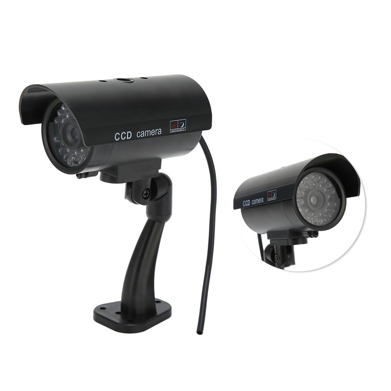 Dummy Security Camera Fake CCTV Simulated Surveillance Security Camera with