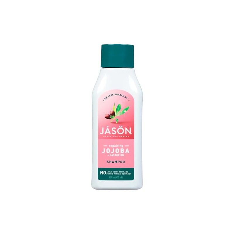 Jason Natural Products Pure Natural Shampoo, Long and Strong Jojoba,