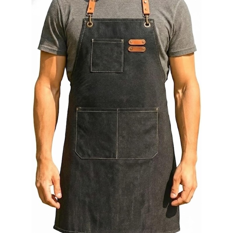 FREESE Outdoor Apron Men's Camping Work DIY Artisan Chef Work