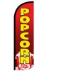 POPCORN - Windless Swooper Flag 3x11.5 ft Tall Feather Banner
