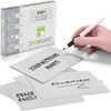 25 Scrum Magnets Re-writable 15 x 10 cm for Agile,