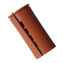 Jumbo Concave Perm Rods Brown 1 1/2" Diameter 6 Rods Per Bag