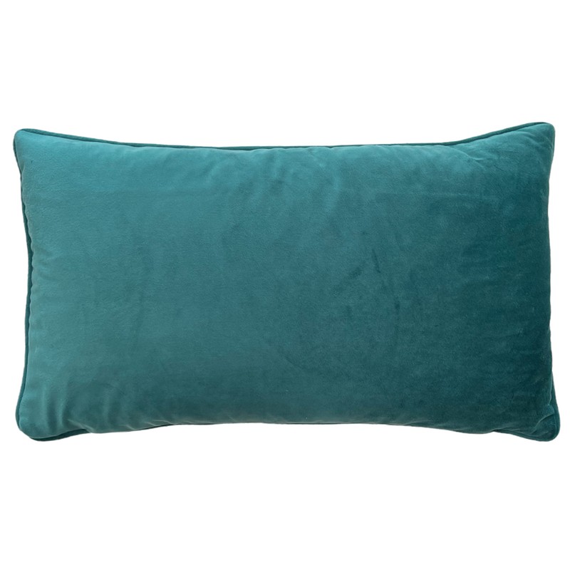 Evans Lichfield Stag Scene Cushion Cover, Teal, 30 x 50cm