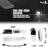 BLUZELLE 16ft Retractable Leash with Reflector Strips, for Medium &