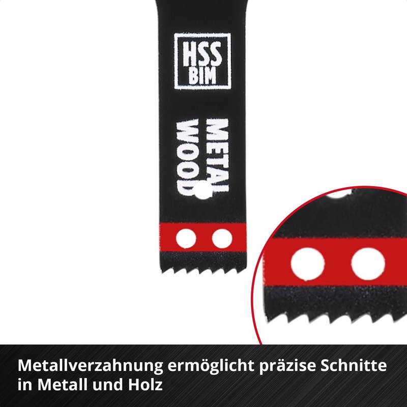 Original Einhell Bi-Metal Plunge Saw Blade for Metal and Woodworking