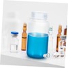 ABOOFAN 8Pcs Transparent Leakproof Plastic Reagent Bottles Caps for Lab
